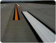airport runway paint.