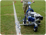 airless soccer field line striping machines