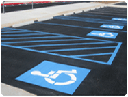 Parking Lot Line Marking Paints, Striping Machines and Stencils.